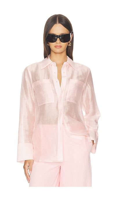 ALIGNE ALIGNE Cher Sheer Shirt
