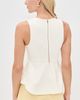 ALIGNE ALIGNE Chlo Denim Top Ecru - 3