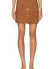 ALIGNE ALIGNE Clemmie Suede Skirt - 1