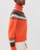 ALIGNE ALIGNE Dakota Fair Isle Sweater Orange - 4