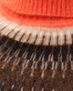 ALIGNE ALIGNE Dakota Fair Isle Sweater Orange - 6