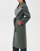 ALIGNE ALIGNE George Faux Fur Collar Jacket Grey Marl - 4