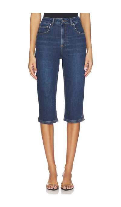 ALIGNE ALIGNE Gracey Denim Pedal Pusher