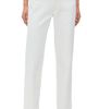 ALIGNE ALIGNE High Rise Straight Leg Jeans Ecru - 1