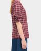 ALIGNE ALIGNE Janey Ruched Sleeve Plaid Top - 3