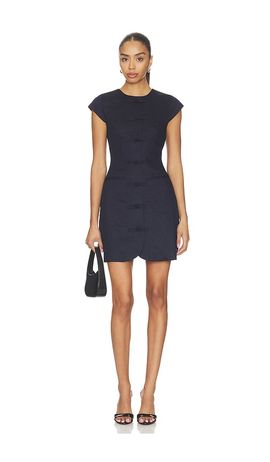 ALIGNE - Yolanda Pleated Mini Dress