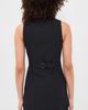 ALIGNE ALIGNE Leah Linen Mix Dress Black - 3