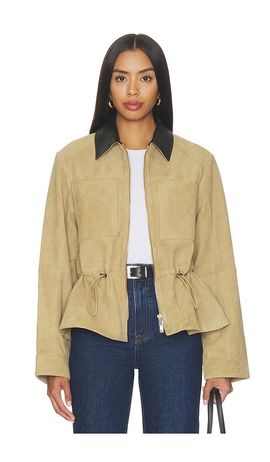 ALIGNE ALIGNE Mavis Suede Jacket