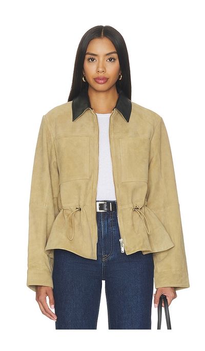 ALIGNE ALIGNE Mavis Suede Jacket