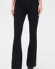 ALIGNE ALIGNE Mid Rise Slim Flare Jeans Jet Black - 2
