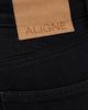 ALIGNE ALIGNE Mid Rise Slim Flare Jeans Jet Black - 6