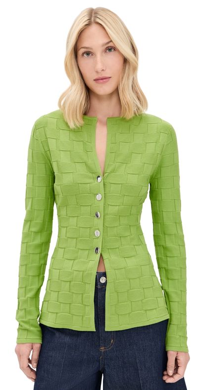 ALIGNE ALIGNE Olsen Knit Ted Shirt Apple