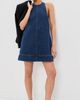 ALIGNE ALIGNE Sandy Denim Mini Dress Mid Blue - 5
