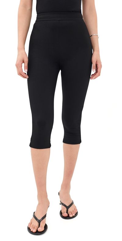ALIGNE ALIGNE Savannah Pedal Pusher Trousers Black
