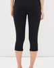 ALIGNE ALIGNE Savannah Pedal Pusher Trousers Black - 3