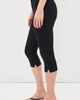 ALIGNE ALIGNE Savannah Pedal Pusher Trousers Black - 4