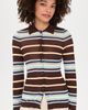 ALIGNE ALIGNE Sue-Ellen Sheet Knitted Shirt Stripe - 2