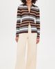 ALIGNE ALIGNE Sue-Ellen Sheet Knitted Shirt Stripe - 5