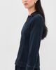 ALIGNE ALIGNE Tilly Denim Zip Jacket Blue Black - 4