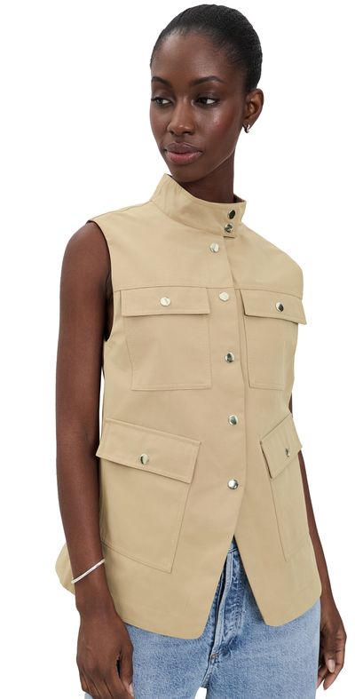 ALIGNE ALIGNE Winnie Pocket Vest Camel