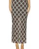ALIGNE ALIGNE Yvonne Check Maxi Skirt - 1