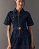 ALIGNE Amanda 100% Cotton Denim Mini Dress - 1