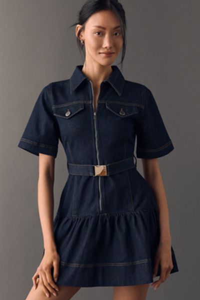 ALIGNE Amanda 100% Cotton Denim Mini Dress