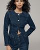 ALIGNE Daphne Cotton Stretch Denim Blazer Jacket - 1