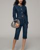 ALIGNE Daphne Cotton Stretch Denim Blazer Jacket - 3