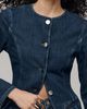 ALIGNE Daphne Cotton Stretch Denim Blazer Jacket - 4