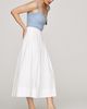 ALIGNE Julie 100% Cotton Poplin Midi Skirt - 1