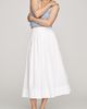 ALIGNE Julie 100% Cotton Poplin Midi Skirt - 2
