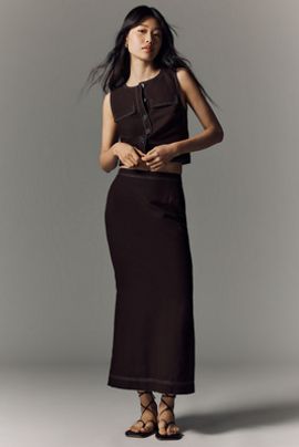 ALIGNE Mia Linen Maxi Skirt