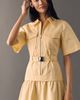 ALIGNE Pearl Belted Midi Dress - 2