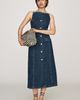 ALIGNE Santiago Denim Button-Front Midi Dress - 1