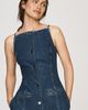 ALIGNE Santiago Denim Button-Front Midi Dress - 2