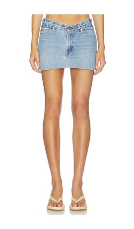 aligrace aligrace Low Waist Micro Mini Skirt