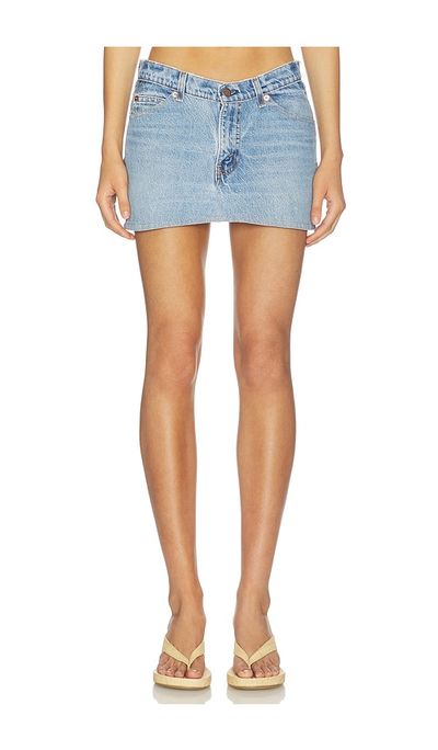 aligrace aligrace Low Waist Micro Mini Skirt