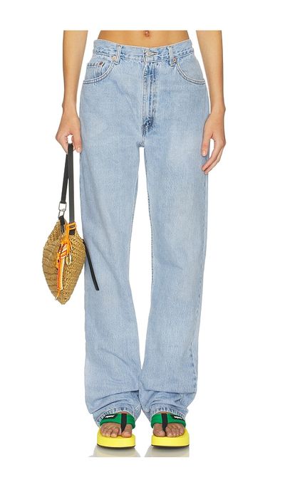 aligrace aligrace Signature Baggy Straight Leg Jean