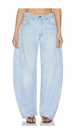 aligrace aligrace The Monroe Barrel Jean