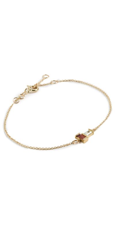 ALIITA ALIITA Tu Y Yo Baguette Bracelet Pink/Red One