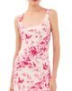 Alix of Bohemia Alix of Bohemia Addie Rosette Bird Silk Mini Dress Off-White - 1