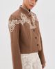 Alix of Bohemia Alix of Bohemia Clarke Clove Spur Jacket Medium Brown - 4