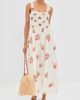 Alix of Bohemia Alix of Bohemia Kay Strawberry Dot Dress Off-White - 5