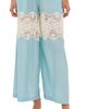 Alix of Bohemia Alix of Bohemia Margie Sky Prima Lace Pants Light Blue - 1