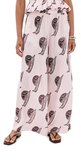 Alix of Bohemia Alix of Bohemia Margie Snail Study Silk Pants Light Pink