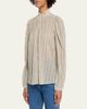 Alix of Bohemia Annabel Long-Sleeve Striped Cotton Blouse - 4