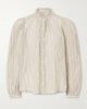 ALIX OF BOHEMIA Annabel Sandlilt striped cotton-voile blouse - 1