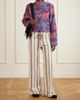 ALIX OF BOHEMIA Clarke Delft Hive cropped embellished printed cotton jacket - 2
