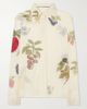 ALIX OF BOHEMIA Dana Nine Fruit printed cotton-mesh shirt - 1